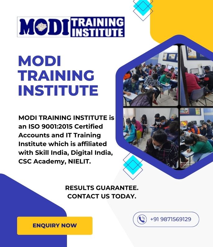 MODI TRAINING INSTITUTE